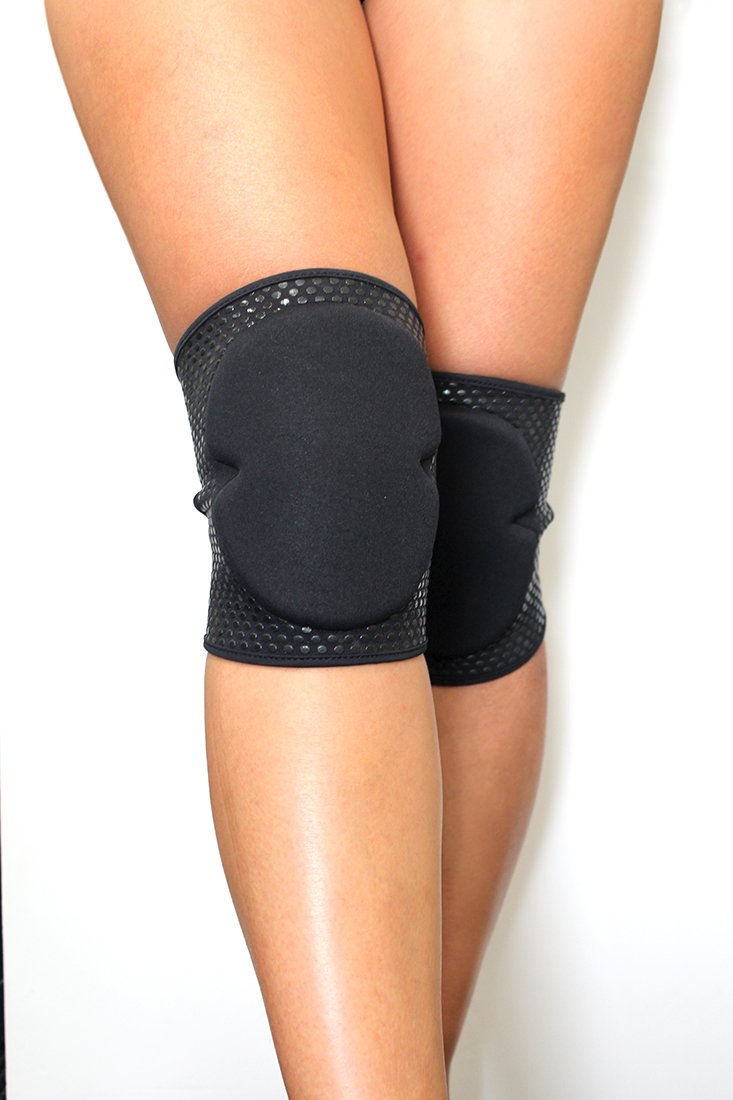 Lunalae Sticky Silicone Kneepads - Black-Lunalae-Pole Junkie