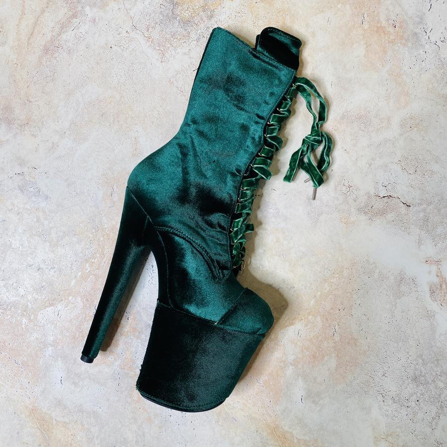 Hella Heels Classique Velvet Shoe Protector - NY Gangster-Hella Heels-Pole Junkie