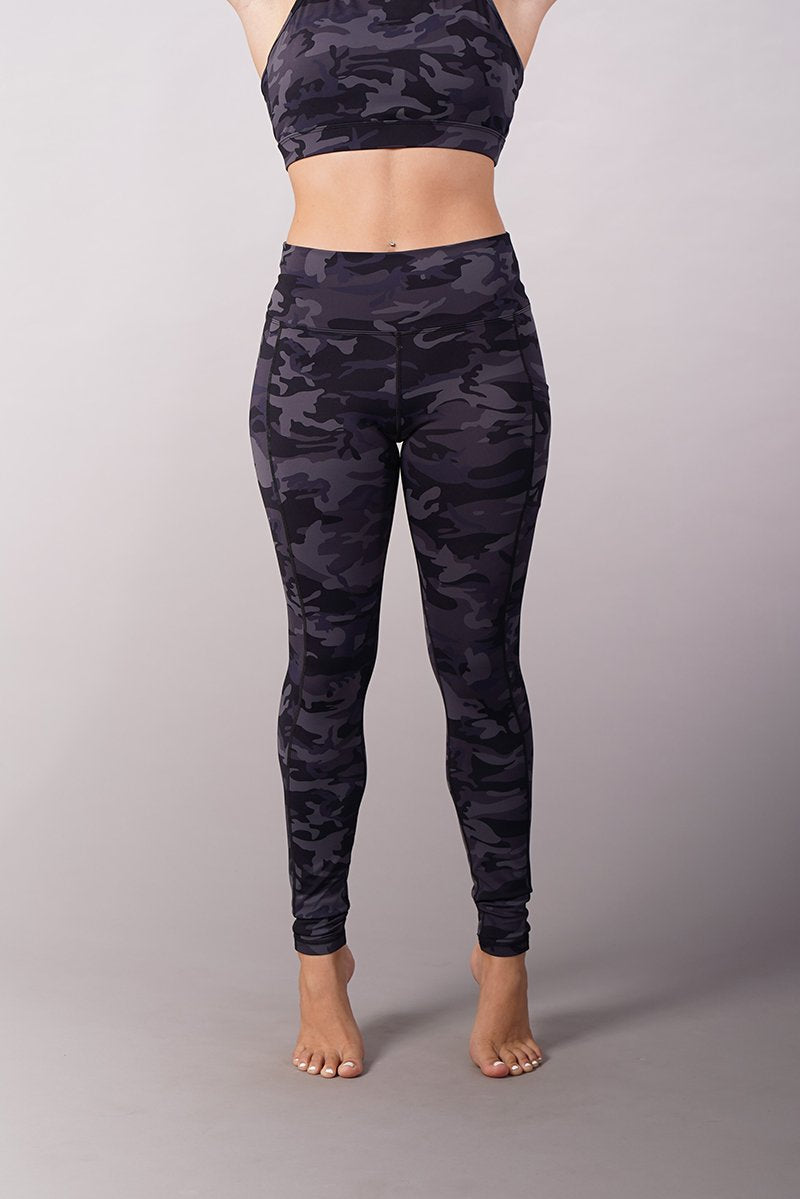 Off The Pole Iconic Leggings - Black Camouflage-Off The Pole-Pole Junkie