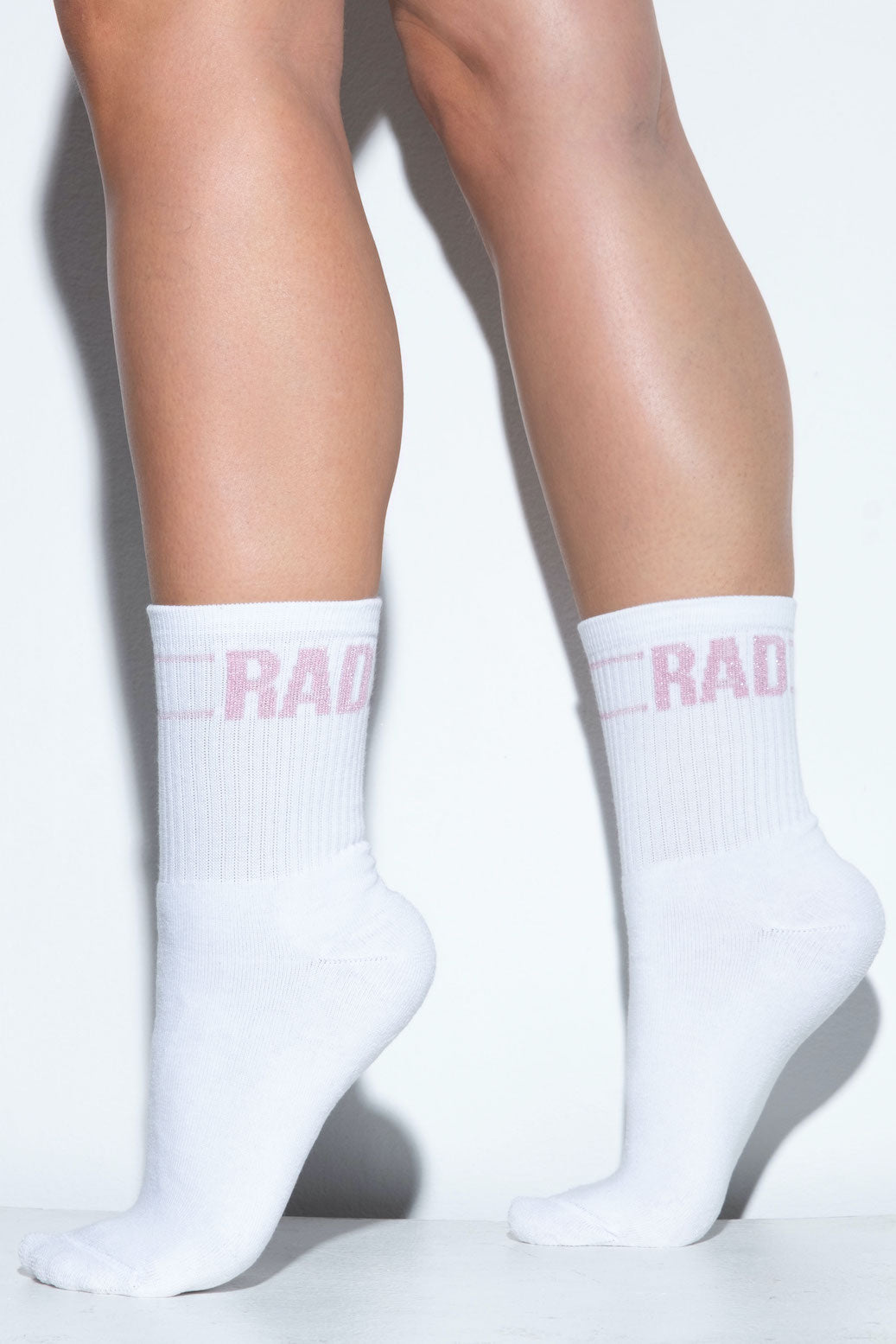 RAD Socks - Pink Lurex