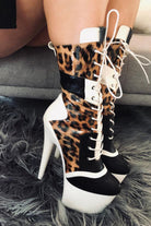 Hella Heels EmpireKicks 7inch Boots - White-Hella Heels-Pole Junkie