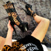 Hella Heels EmpireKicks 7inch Boots - Black-Hella Heels-Pole Junkie