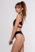 Nona Perkasa Orchid Bottoms - Black-Nona Perkasa-Pole Junkie