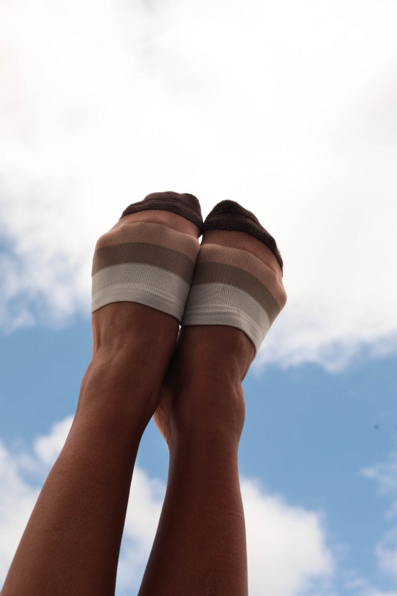 Rolling Contemporary Dance Socks - Bas-Rolling-Pole Junkie