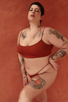 Rolling KI Cheeky Bottoms - Ribbed Clay-Rolling-Pole Junkie