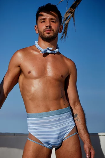 Rolling Alpha High Waist Hot Pants - Wave-Rolling-Pole Junkie