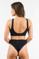 REV ACTIV Baddie Top - Black-REV ACTIV-Pole Junkie