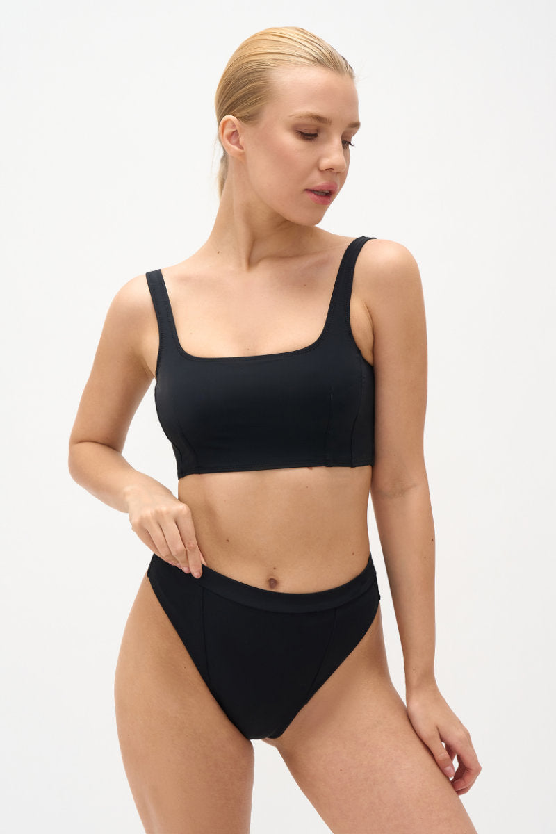 Shark Polewear Annet Top - Black-Shark Polewear-Pole Junkie