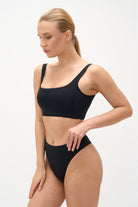 Shark Polewear Annet Top - Black-Shark Polewear-Pole Junkie