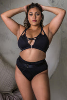 Tatiana Activewear Sofia Shorts - Matte Black-Tatiana Activewear-Pole Junkie