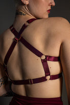 Tatiana Activewear Tokio Top - Wine-Tatiana Activewear-Pole Junkie