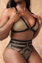 Tatiana Activewear Kaizen Top - Black-Tatiana Activewear-Pole Junkie