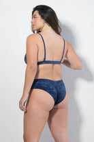RAD Peru Velvet Shorts - Navy Blue-RAD-Pole Junkie