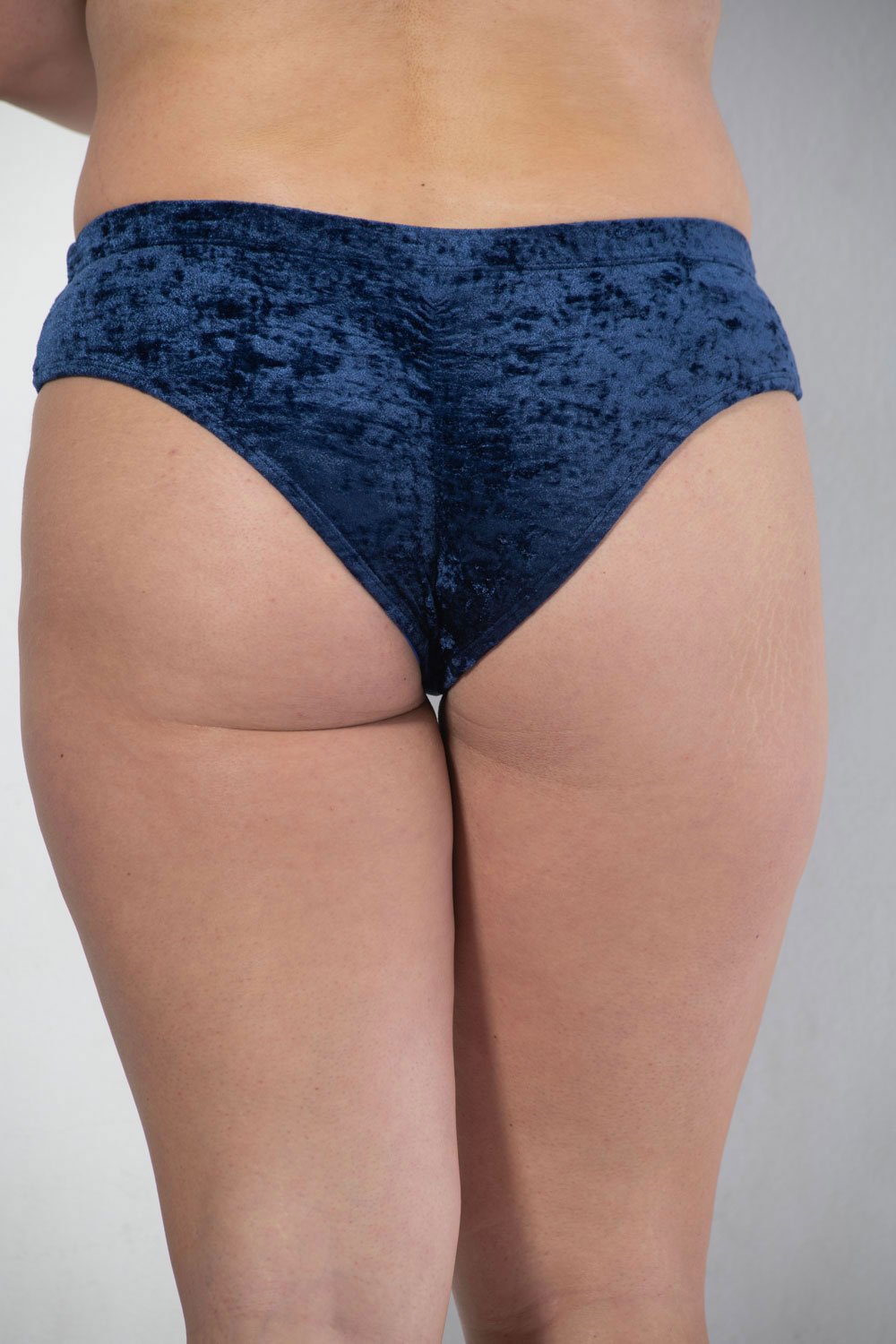 RAD Peru Velvet Shorts - Navy Blue-RAD-Pole Junkie