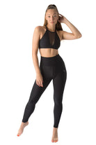 Dragonfly Adele Leggings - Black-Dragonfly-Pole Junkie