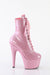 Pleaser USA Adore-1020GP 7inch Pleaser Boots - Baby Pink Glitter-Pleaser USA-Pole Junkie