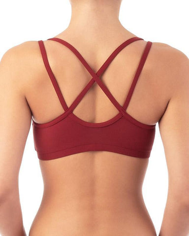 Dragonfly Nicole Top - Burgundy-Dragonfly-Pole Junkie