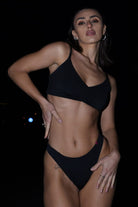 Pole Addict Brazilian Shorts Muse - Black-Pole Addict-Pole Junkie