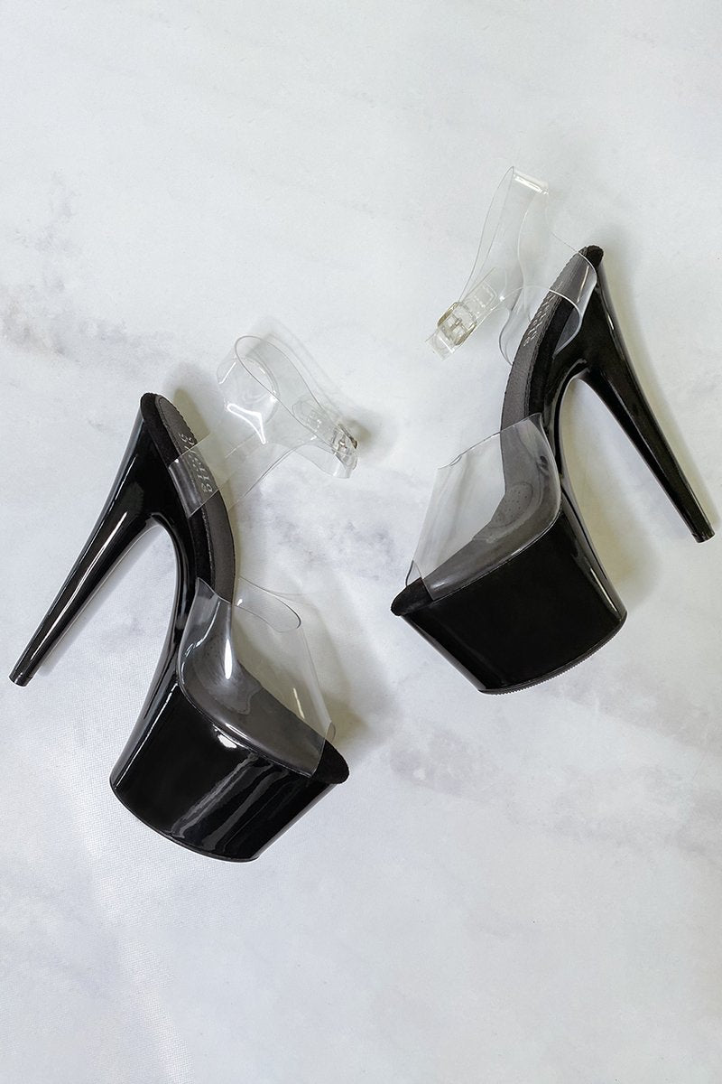 Hella Heels Classic Gloss 7inch Stilettos - Dakota-Hella Heels-Pole Junkie