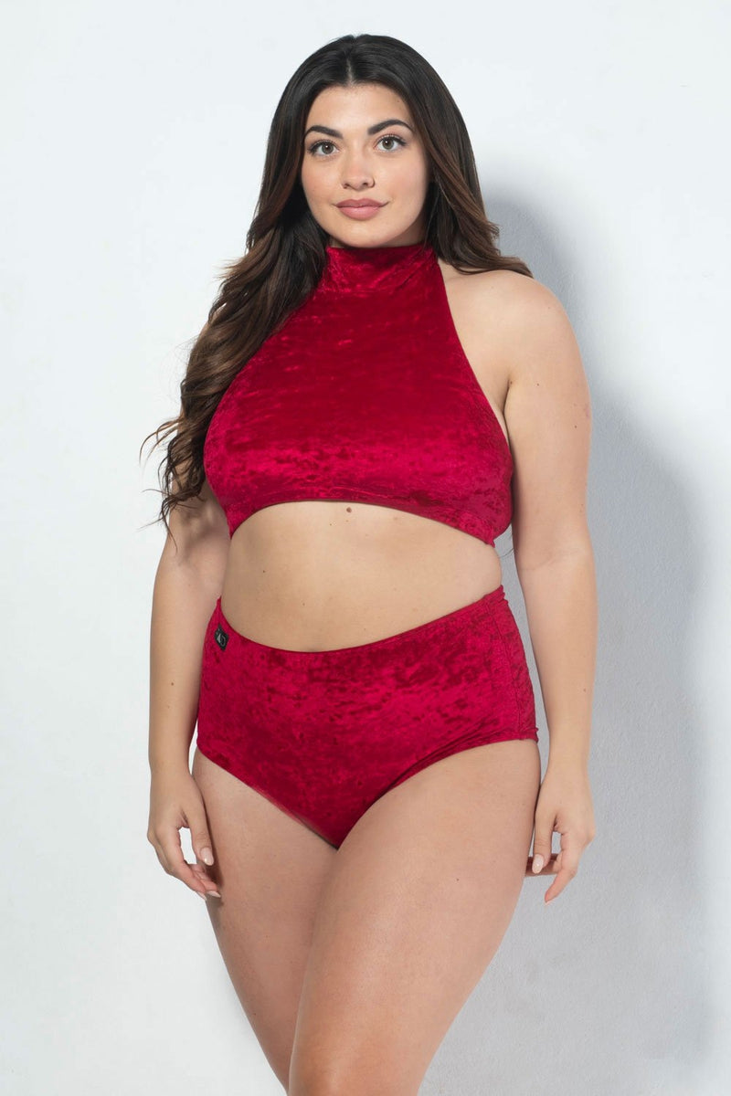 RAD Monica Top - Velvet Red — Pole Junkie (EU)