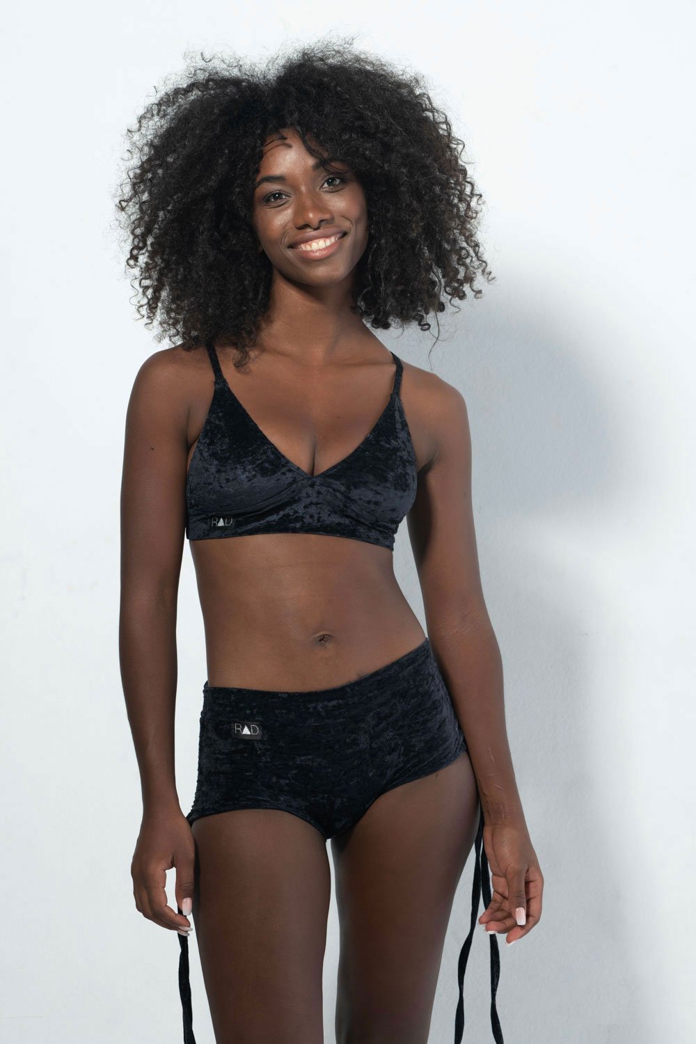 RAD Monica Velvet Top - Black-RAD-Pole Junkie