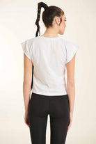 Paradise Chick Supreme Corset T-shirt - White-Paradise Chick-Pole Junkie