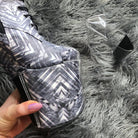 Hella Heels Classique Shoe Protector - Clear (Black back)-Hella Heels-Pole Junkie