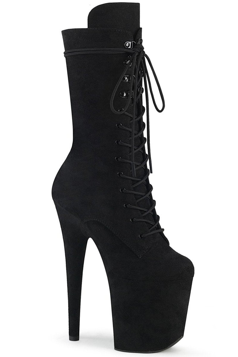 Black discount pleaser boots