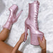 Hella Heels The Glitterati 8inch Boots - Sugarbaby-Hella Heels-Pole Junkie