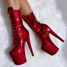 Hella Heels The Glitterati 8inch Boots - Kansass-Hella Heels-Pole Junkie