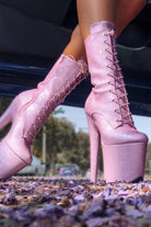 Hella Heels The Glitterati 8inch Boots - Sugarbaby-Hella Heels-Pole Junkie