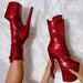 Hella Heels The Glitterati 8inch Boots - Kansass-Hella Heels-Pole Junkie