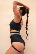 Lunalae Kehlani Top - Recycled Black-Lunalae-Pole Junkie