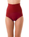 Dragonfly Betty High-Waisted Shorts - Burgundy-Dragonfly-Pole Junkie