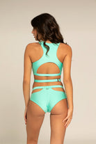 Paradise Chick Miami Shorts - Lime-Paradise Chick-Pole Junkie