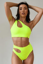 Pole Addict Mesmerized Bottom - Neon Yellow-Pole Addict-Pole Junkie