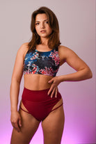 Pole Addict Not So Grr Shorts - Wine-Pole Addict-Pole Junkie