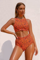 Creatures of XIX Nyx SAFARI Top - Orange Cheetah-Creatures of XIX-Pole Junkie