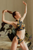 Shark Polewear Boston Shorts - Gold Jungle-Shark Polewear-Pole Junkie