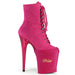 Pleaser USA Shoe Protectors - Hot Pink Lycra-Pleaser USA-Pole Junkie