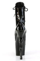 Pleaser USA Rapture-1020 8inch Pleaser Boots - Patent Black-Pleaser USA-Pole Junkie