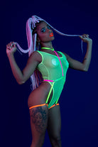 Rolling Fluro Body Harness-Rolling-Pole Junkie