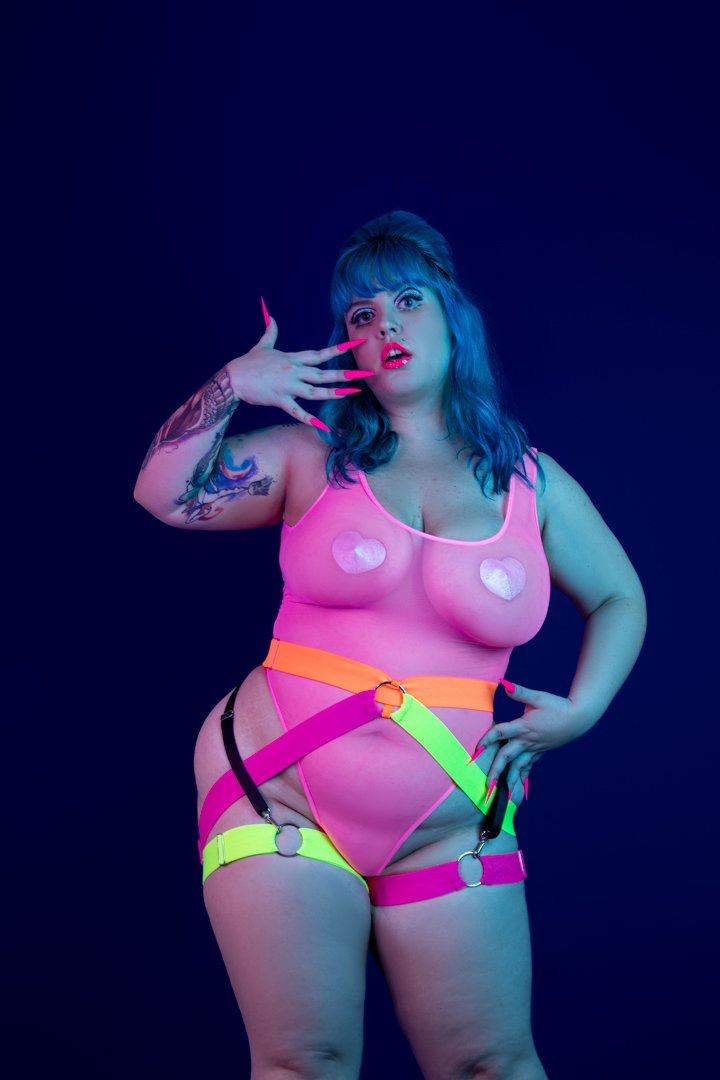 Rolling Fluro Bottom Harness-Rolling-Pole Junkie