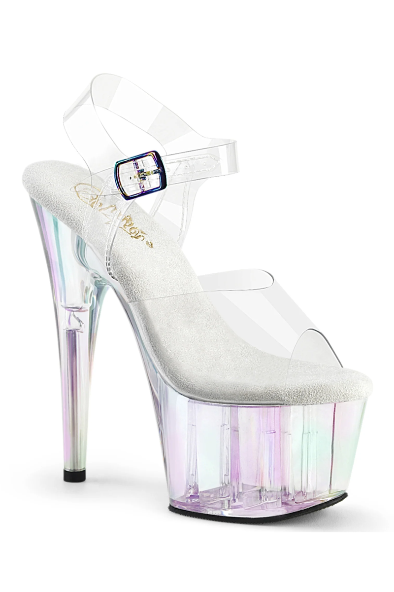 Holographic hot sale platform heels