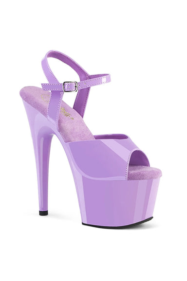 Pleaser USA Adore-709 7inch Pleasers - Patent Lavender-Pleaser USA-Pole Junkie