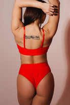 Pole Addict Bliss Top - Red-Pole Addict-Pole Junkie