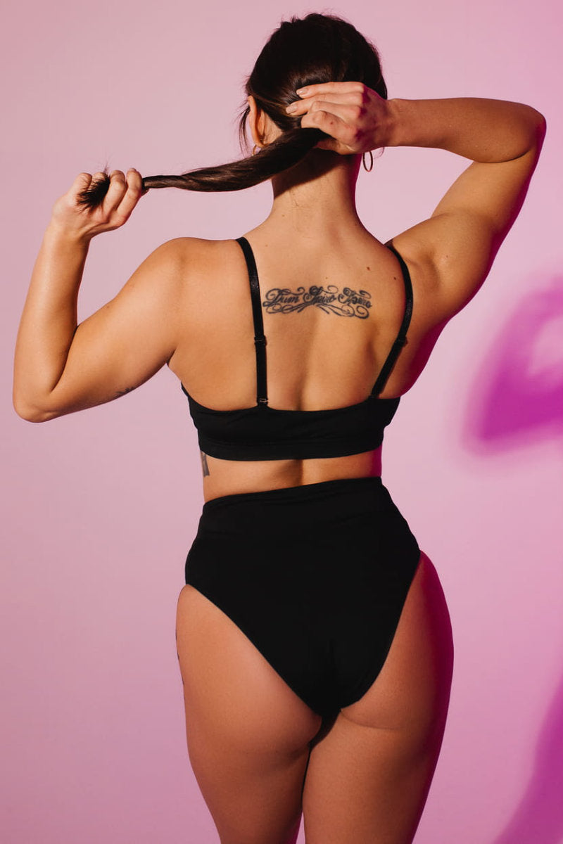 Pole Addict Bliss Top - Black-Pole Addict-Pole Junkie