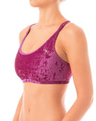 Dragonfly Velvet Nicole Top - Ruby-Dragonfly-Pole Junkie